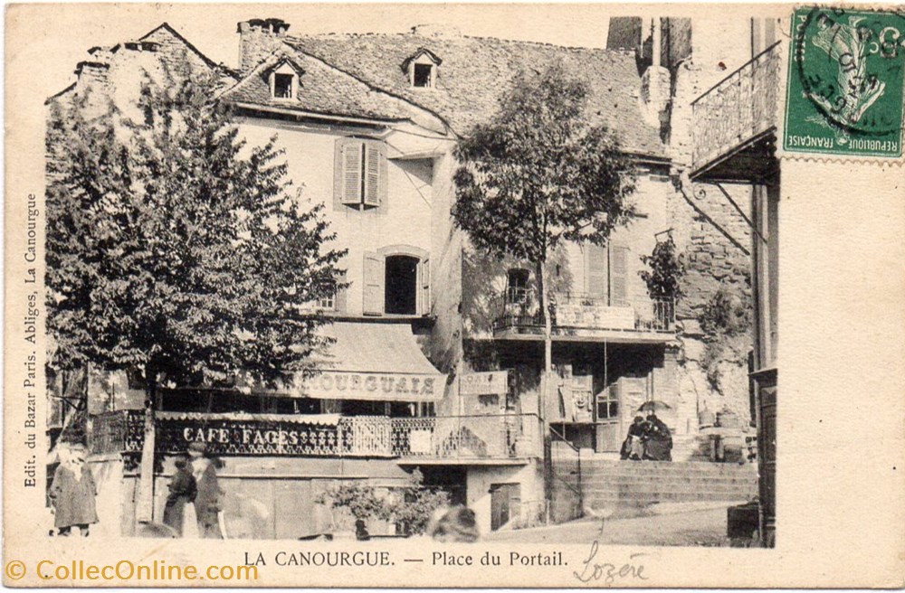 cartes postales europe france c03 place du portail