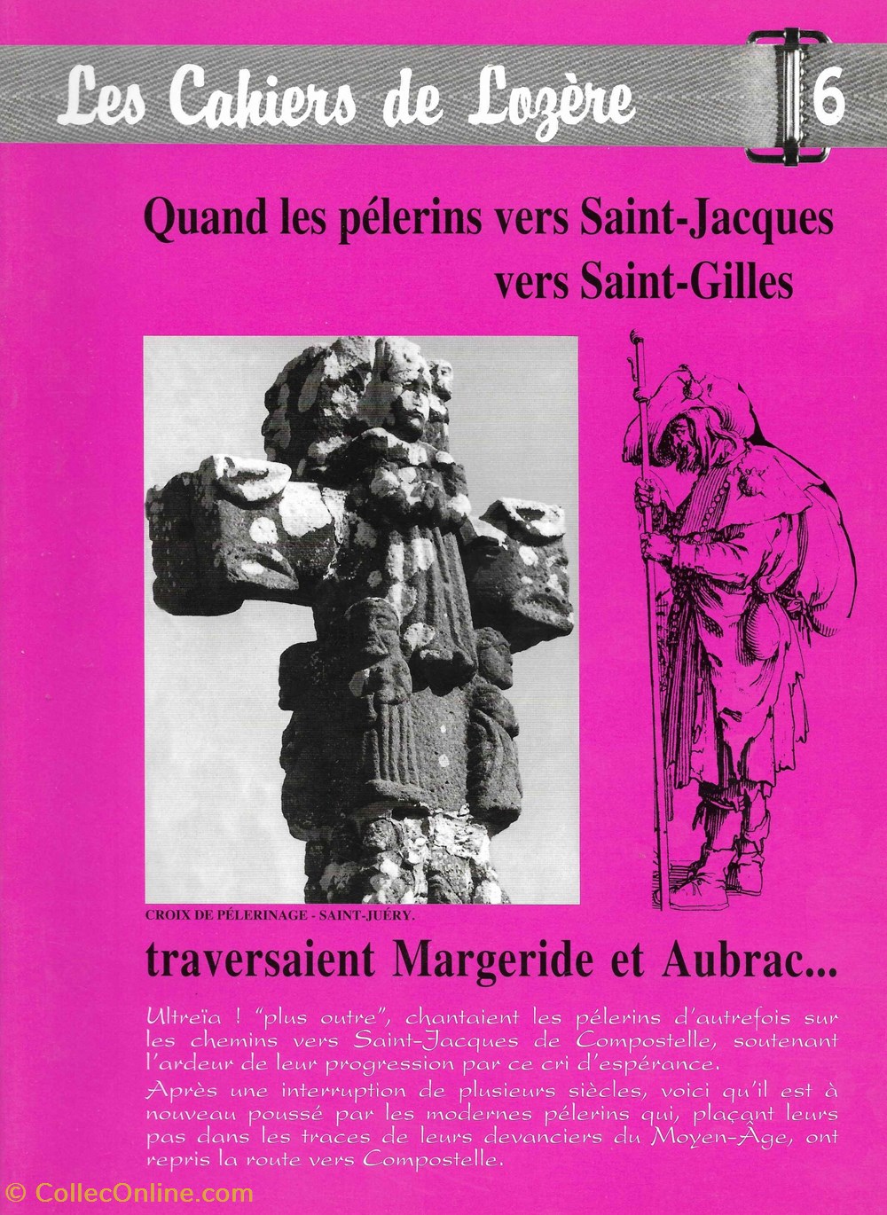 1992 - Les Cahiers de Lozère 6 livres bd revues 1992 les cahiers de lozere 6