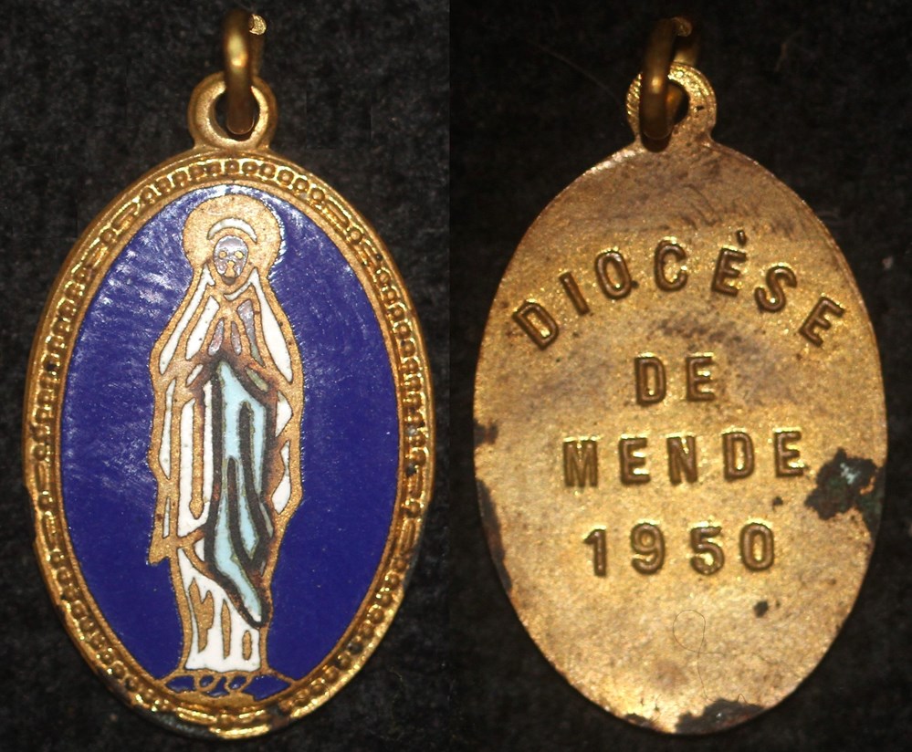 medailles religieuses mende 1950