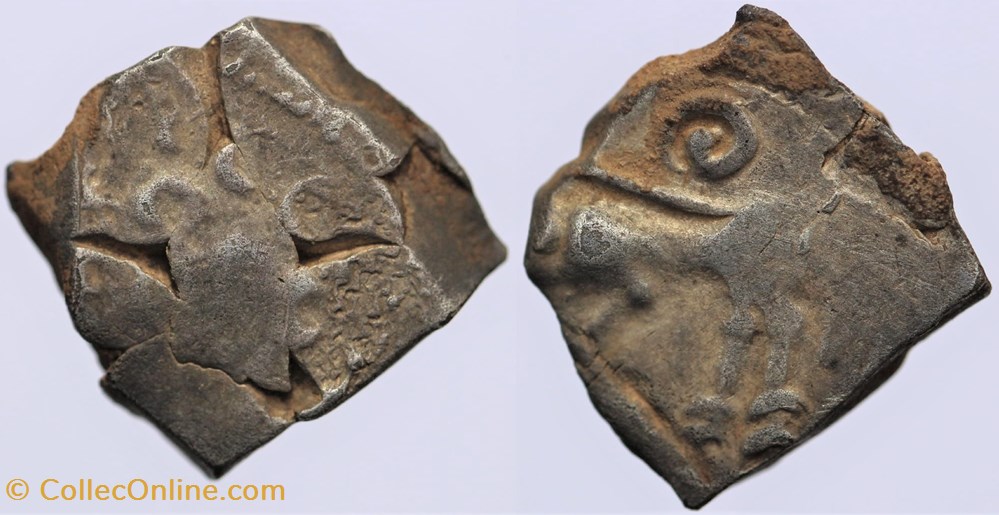 monnaies antiques av jc ap celtes rutenes drachme au sanglier