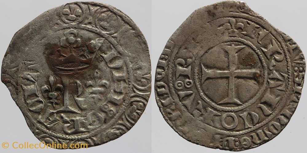 monnaies europe medievale france royales dy 0363 charles v blanc au k