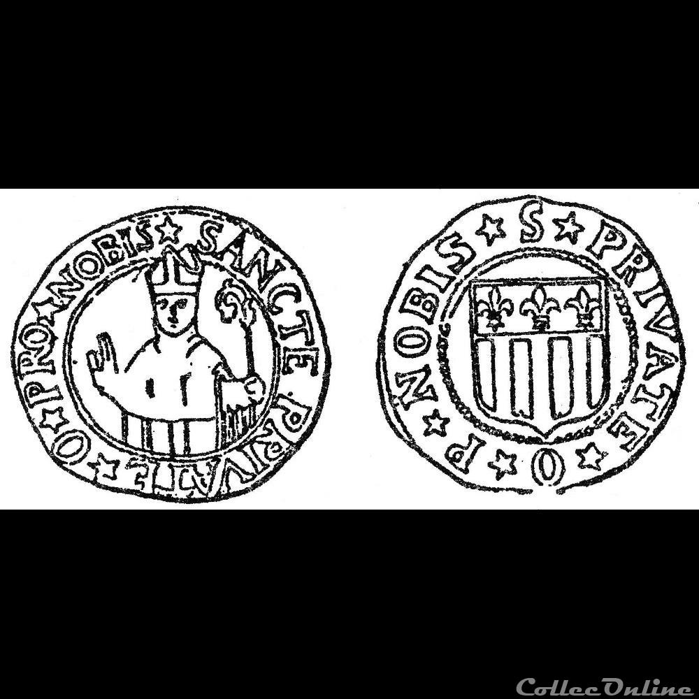 monnaies paranumismatique jetons poids mereaux mereau de eveche de mende