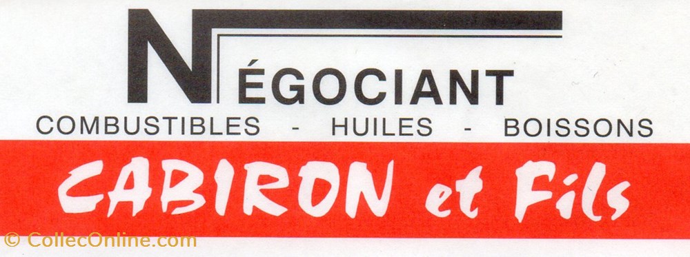 documents anciens factures commerciaux cabiron guy et fils 2000