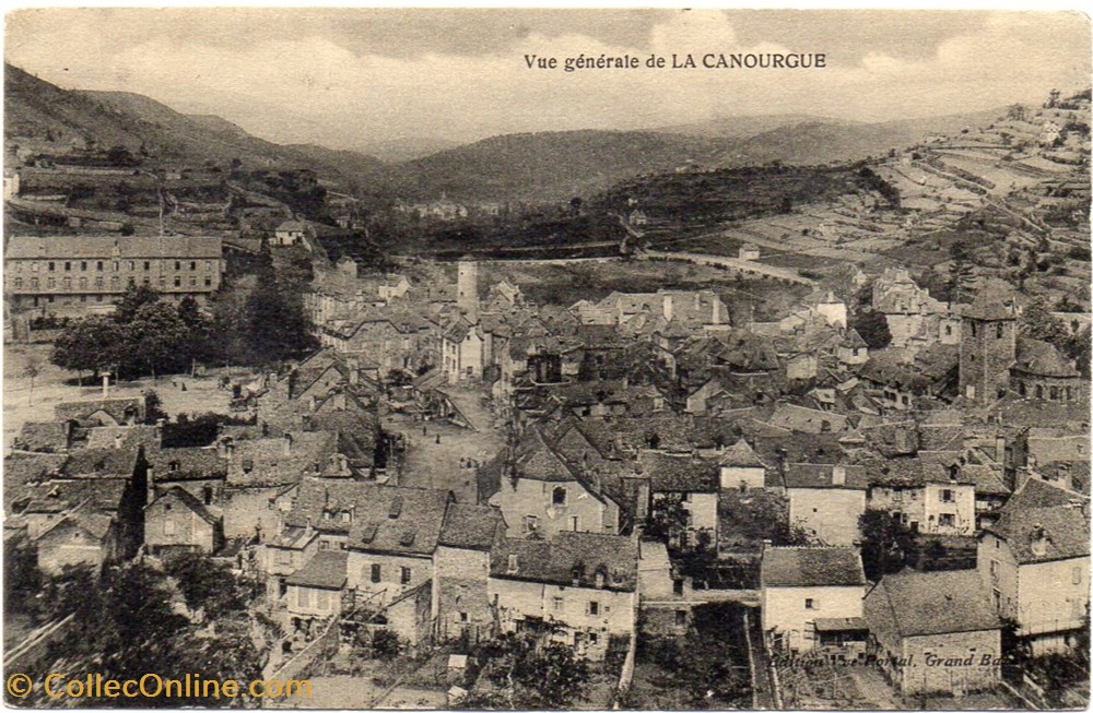 C06 - Vue générale de la Canourgue cartes postales europe france c06 vue generale de la canourgue