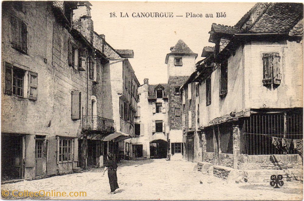 C27 - 018 - Place au Blé cartes postales europe france c27 018 place au ble