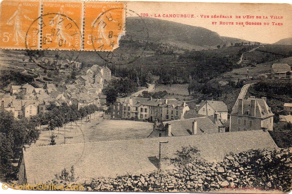 C15 - 389 - Vue Générale de l'Est de la Ville cartes postales europe france c15 389 vue generale de est de la ville