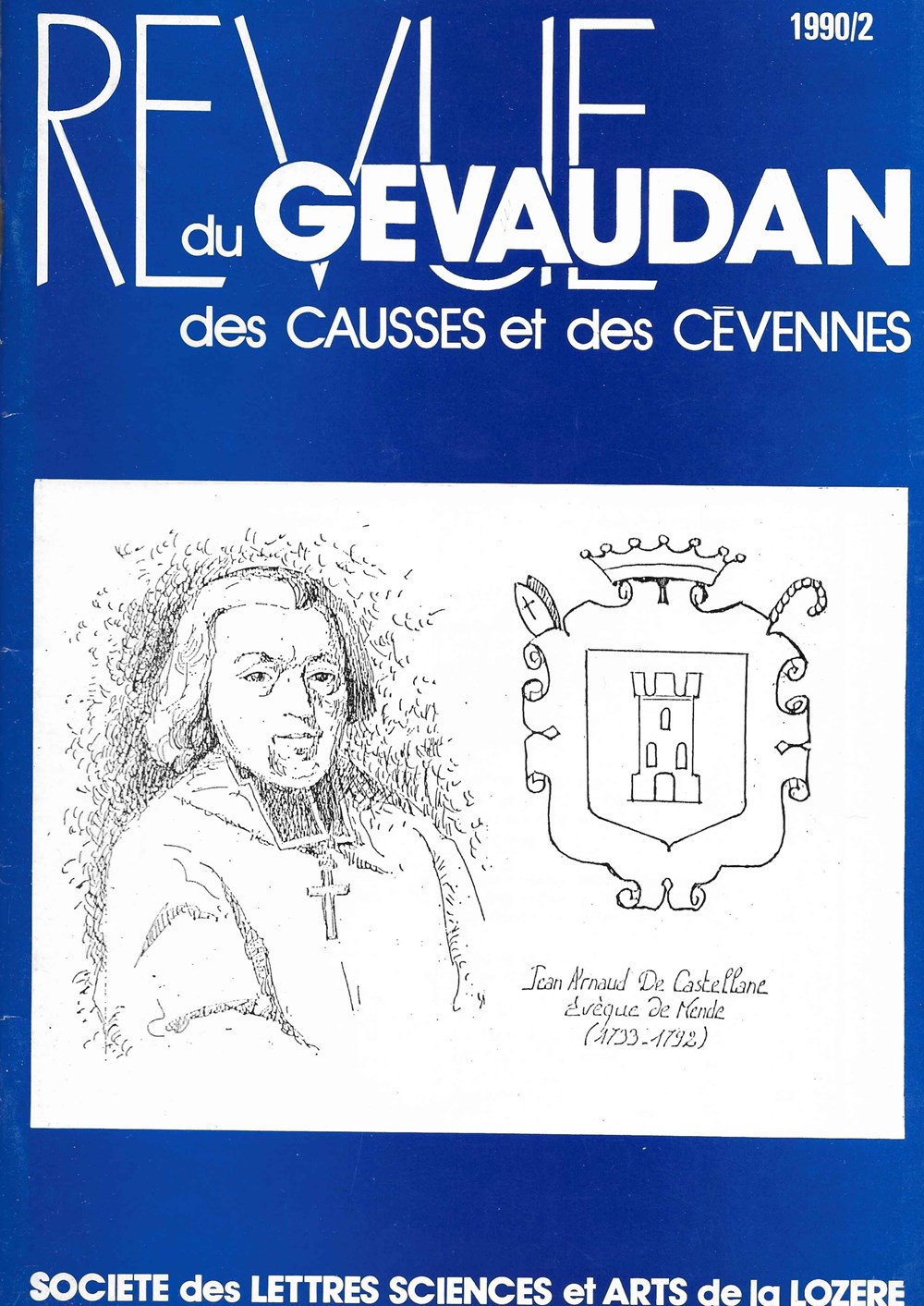 1990 - Revue du Gévaudan des Causses et des Cévennes livres bd revues 1990 revue du gevaudan des causses et des cevennes