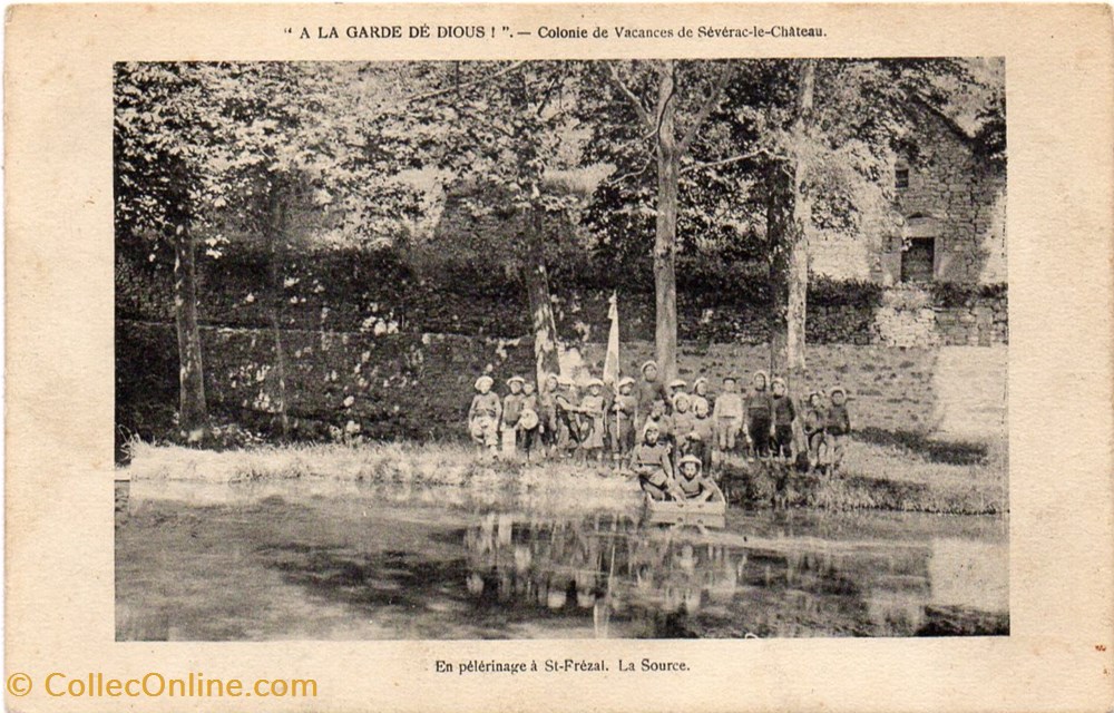 cartes postales europe france c23 pelerinage a st frezal