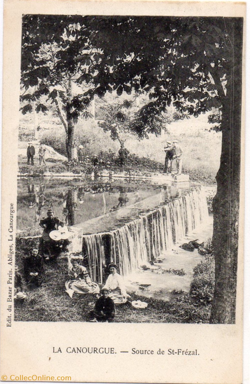 C03 - Source de St-Frézal cartes postales europe france c03 source de st frezal