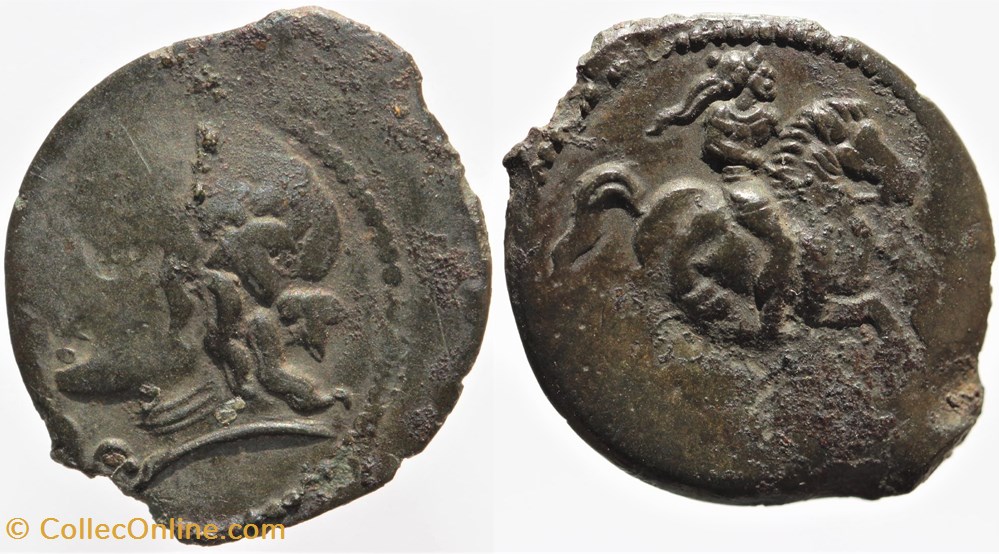 monnaies antiquite av jc ap celtes arverne bronze brigios