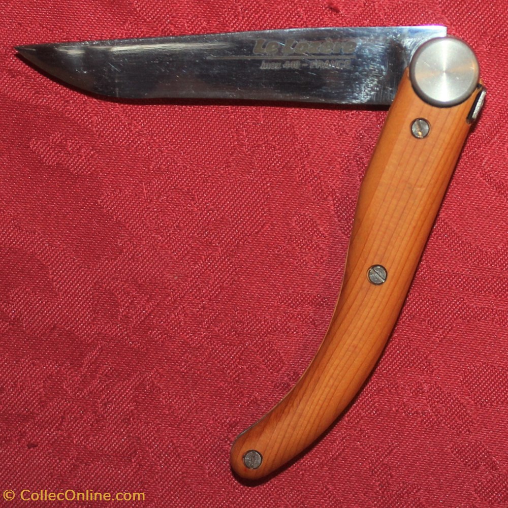 Couteau le Lozère, Bastide S.A.R.L. - 1994 couteaux regionaux couteau le lozere bastide s a r l 1994