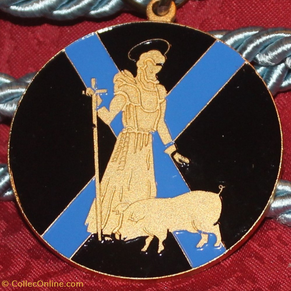 medailles france professionnels societe medaille confrerie des chevaliers de saint antoine