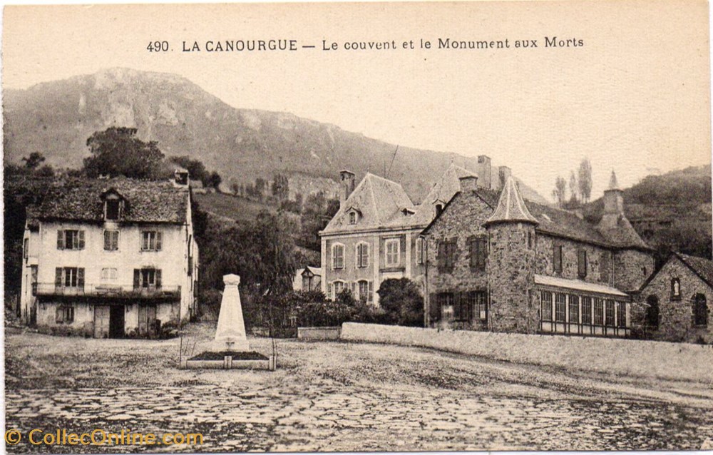C27 - 490 - Le Couvent et le Monument aux Morts cartes postales europe france c27 490 le couvent et le monument aux morts