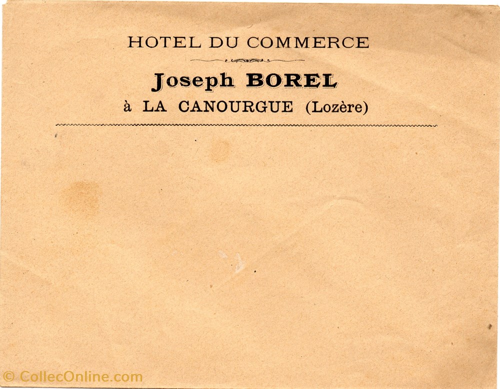 documents anciens factures commerciaux borel joseph vers 1910