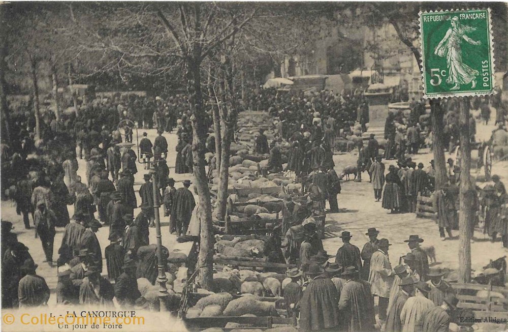 cartes postales europe france c03 1 un jour de foire