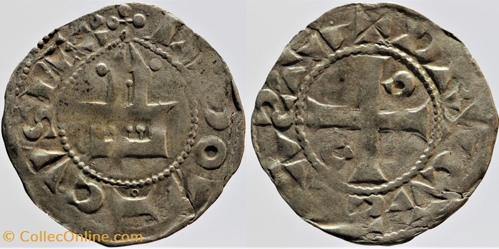 monnaies europe medievale a france royales dy 0096 louis vi denier dreux