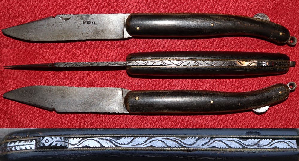 Couteau à pompe Thérias - Crocombette couteaux regionaux couteau a pompe therias crocombette