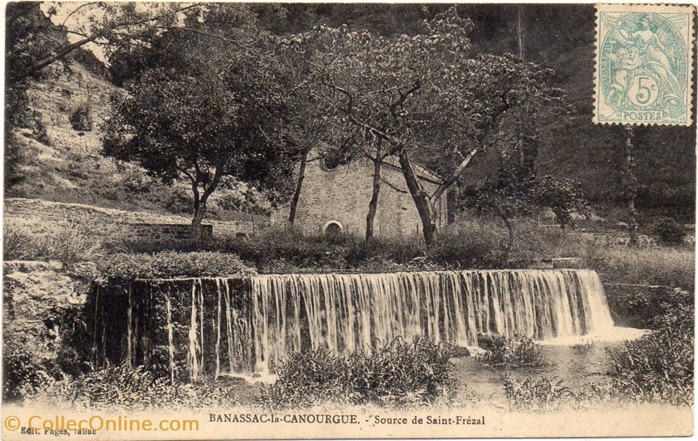 C08 - Source de Saint-Frézal cartes postales europe france c08 source de saint frezal