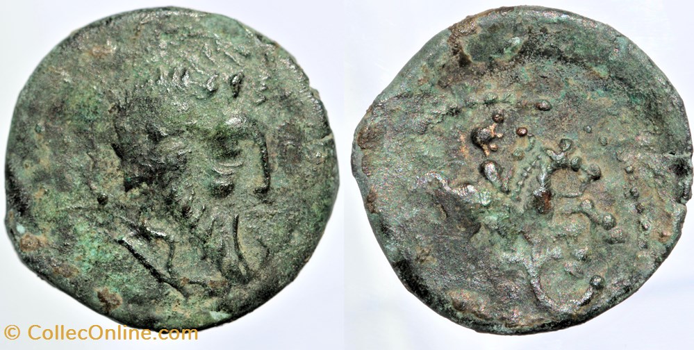 Rutènes - Bronze TATINOS monnaies antiques av jc ap celtes rutenes bronze tatinos