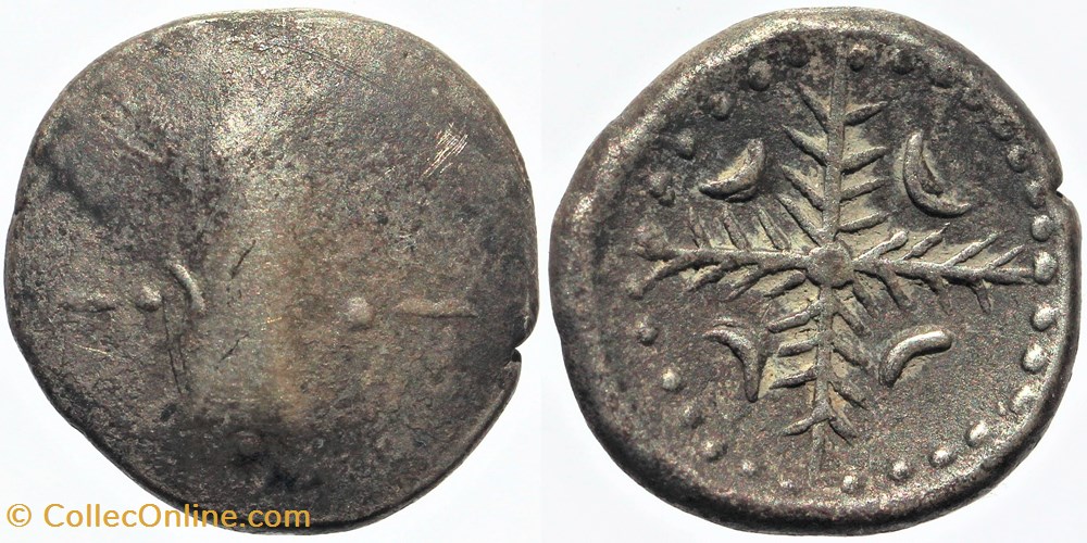 Sud-ouest - Imitation de Rhodé monnaies antiques av jc ap celtes sud ouest imitation de rhode