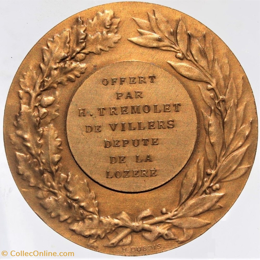 medailles france 1956 1962 boules depute