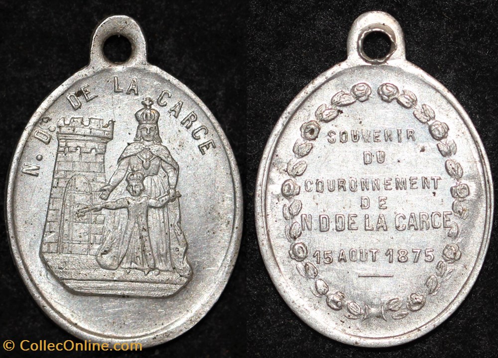medailles religieuses marvejols 1875