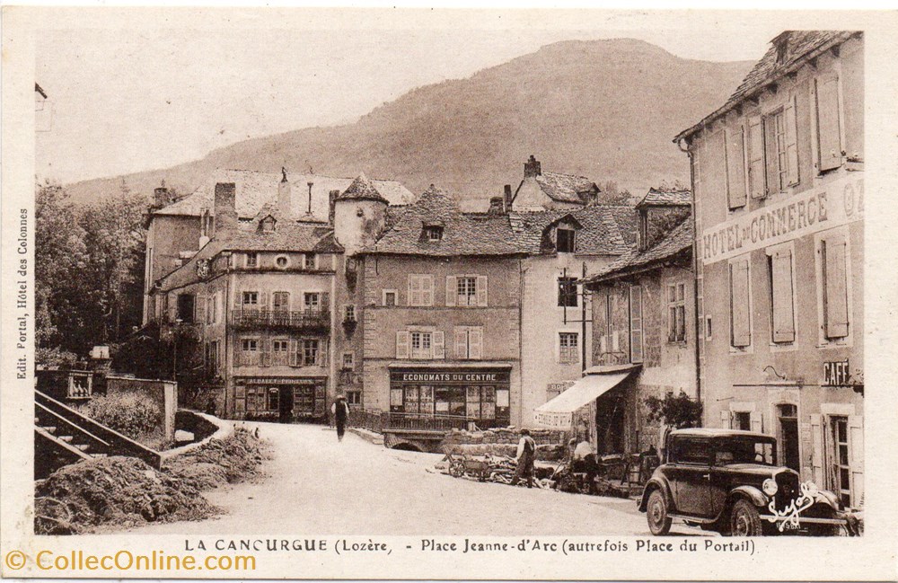 cartes postales europe france c14 place jeanne arc