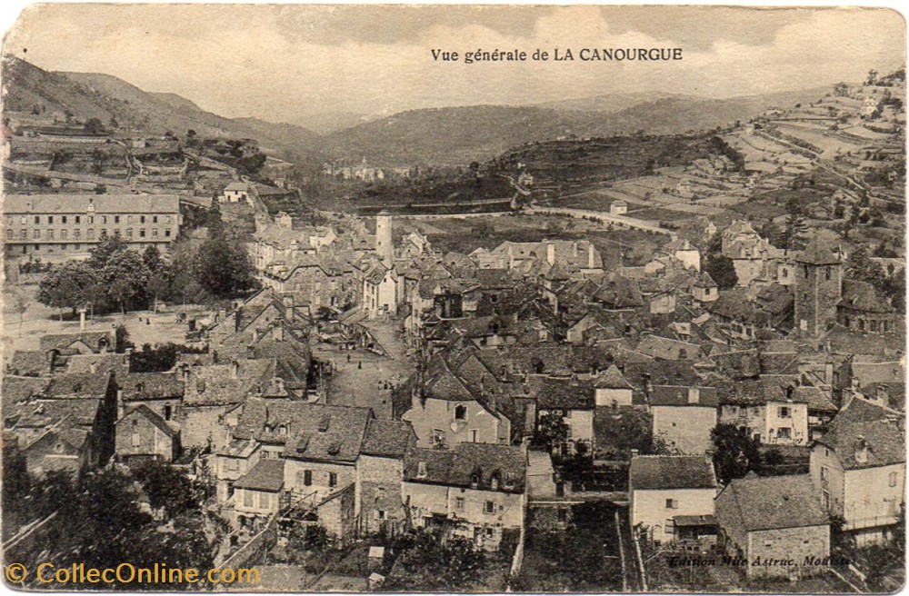 C05 - Vue générale de la Canourgue cartes postales europe france c05 vue generale de la canourgue