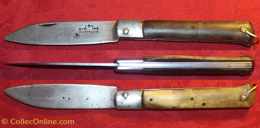Yssingeaux Vilebrequin, Thiers 4 couteaux yssingeaux vilebrequin thiers
