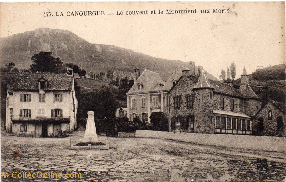 C27 - 477 - Le Couvent et le Monument aux Morts cartes postales europe france c27 477 le couvent et le monument aux morts