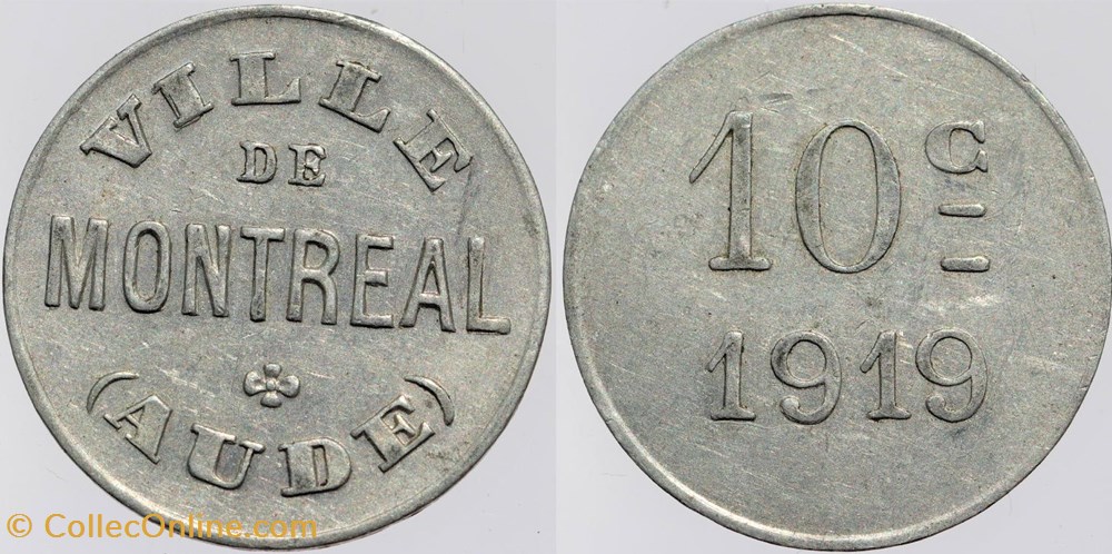 11 - Montréal - 10 centimes monnaies monde france 11 montreal 10 centimes