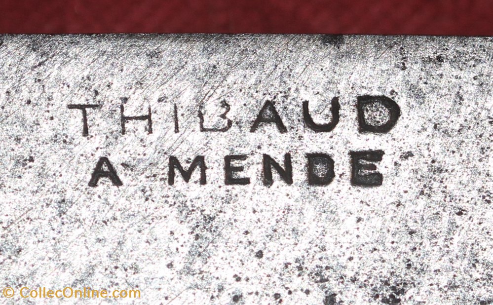 Couteau fixe, Thibaud à Mende 3 couteaux metier couteau fixe thibaud a mende