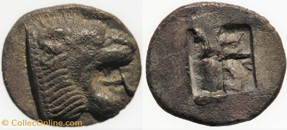 monnaies antiques av jc ap celtes massalia obole a la tete de lion