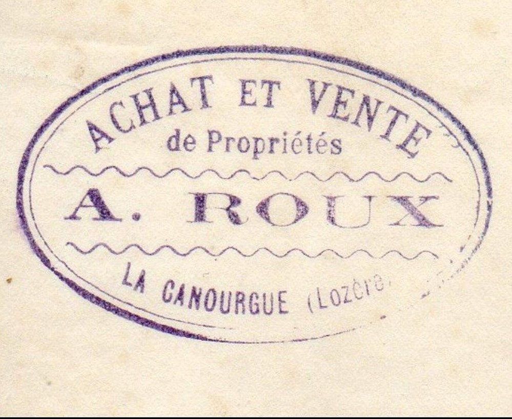documents anciens factures commerciaux roux a 1910