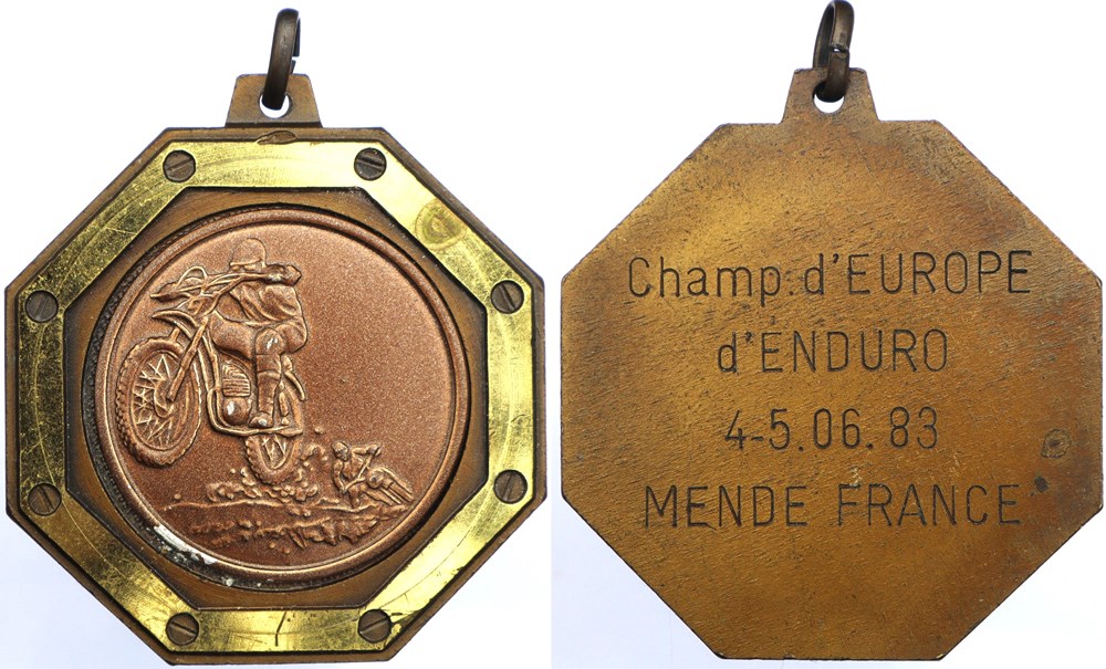 medailles france 1983 championnat europe mende