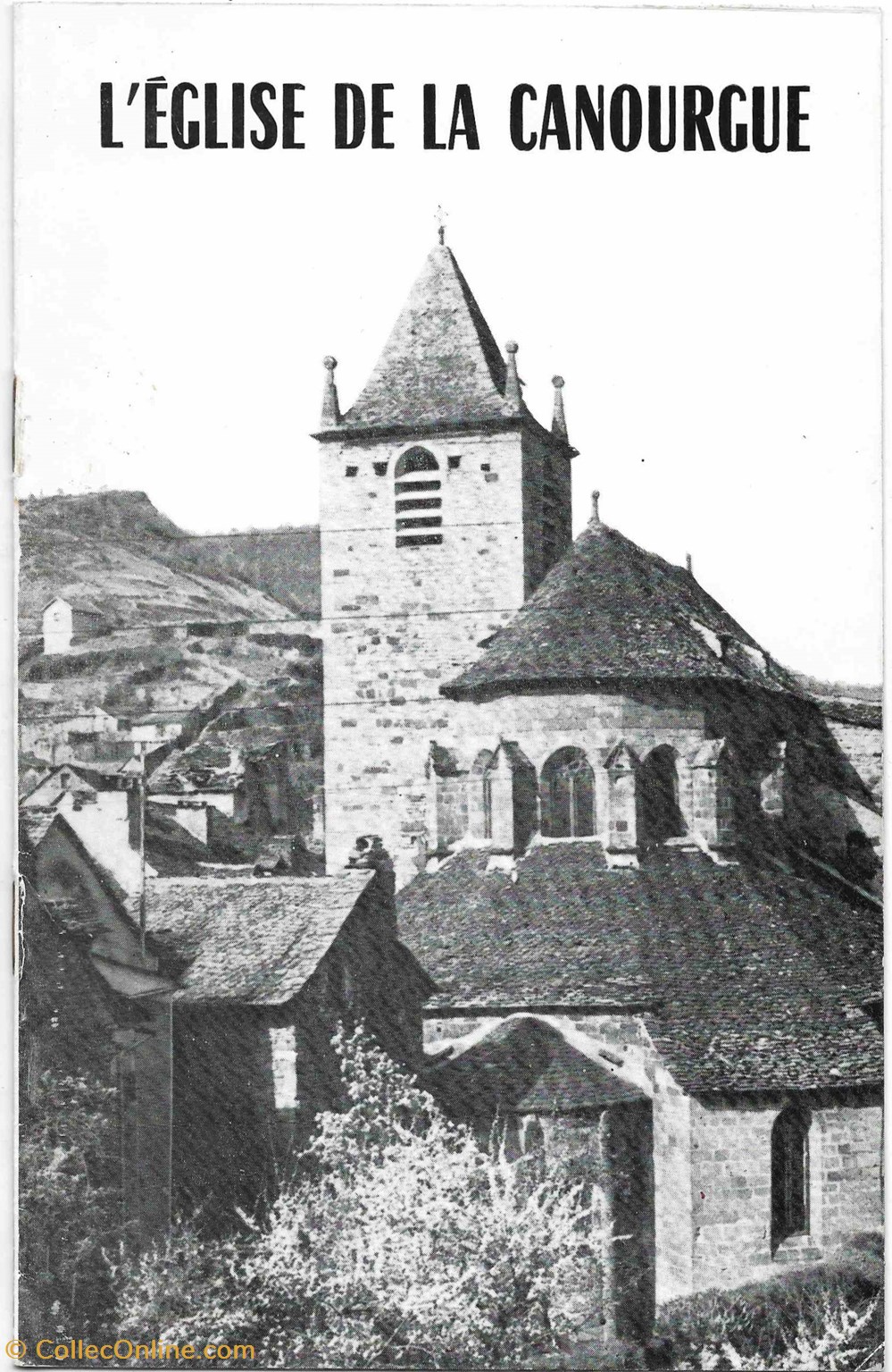1972 - L'église de la Canourgue livres bd revues 1972 eglise de la canourgue