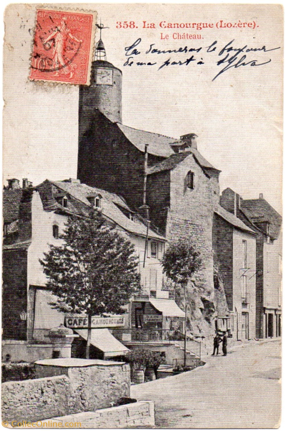cartes postales europe france c14 358 le chateau