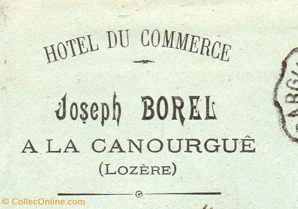 documents anciens factures commerciaux borel joseph 1908