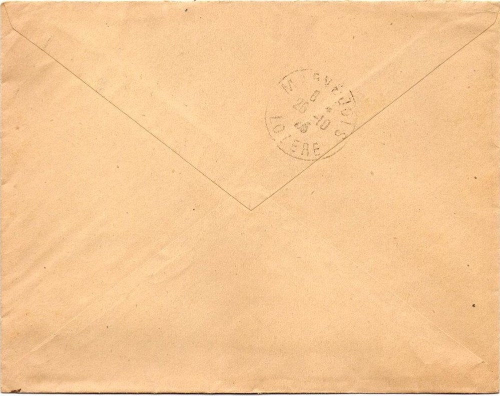 1925 - Cachets type B4 documents anciens marques postales europe 1925 cachets type b4