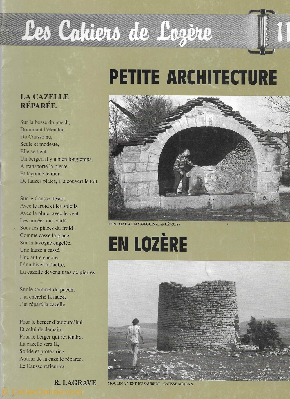 livres bd revues 1995 les cahiers de lozere 11