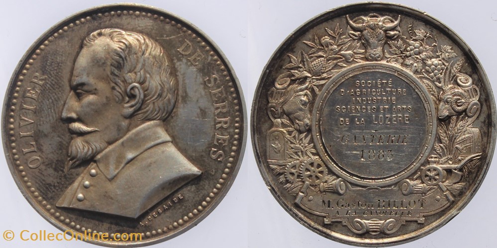 medailles france 1883 ganterie
