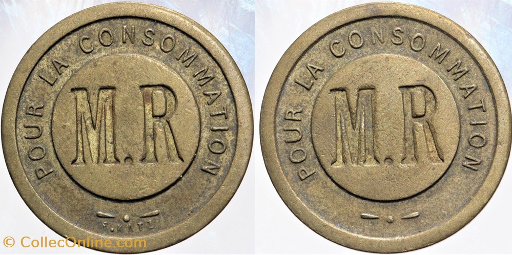 Jeton à consommer - sans valeur monnaies monde france jeton a consommer sans valeur