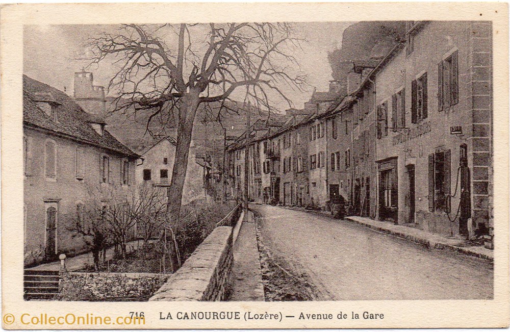cartes postales europe france c03 716 avenue de la gare