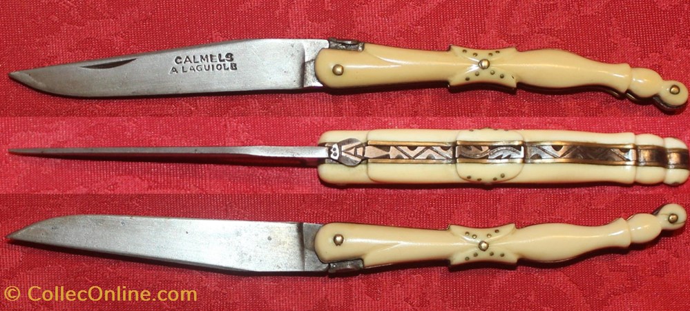 couteaux regionaux laguiole calmels ailes de papillon