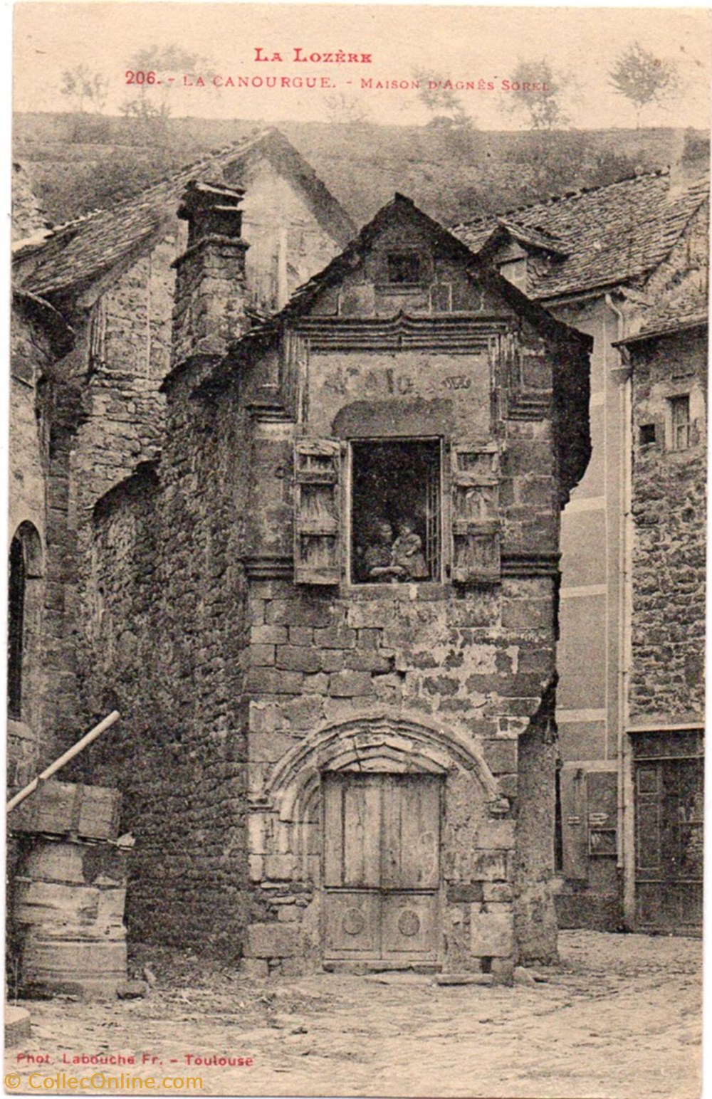 cartes postales europe france c15 206 maison agnes sorel