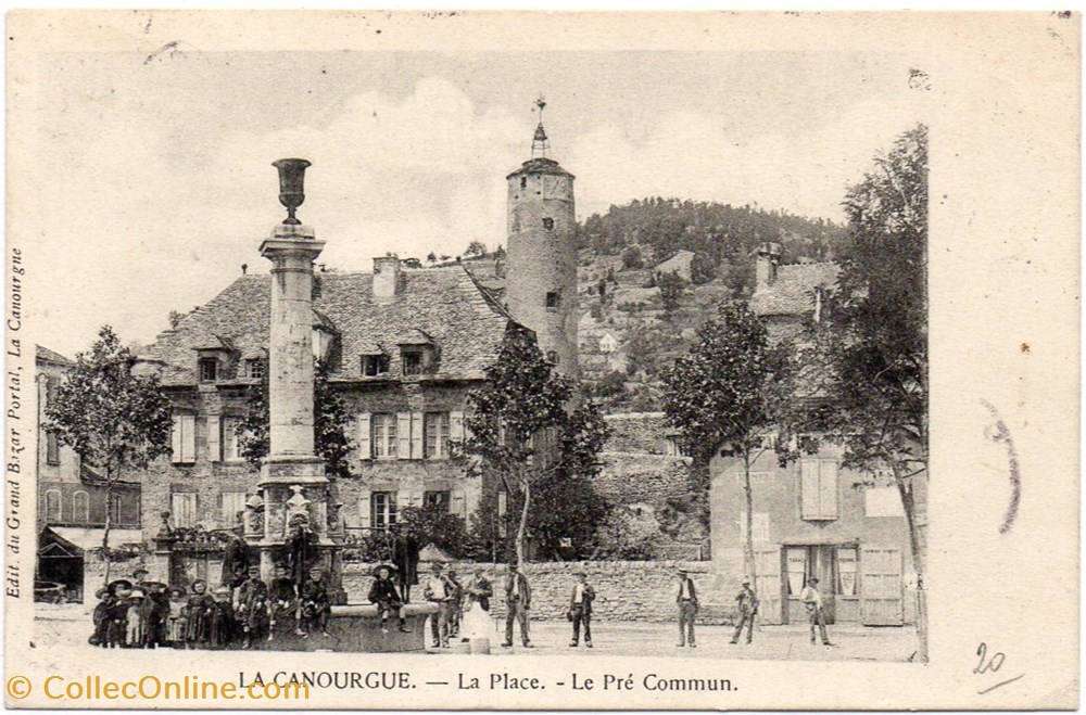 cartes postales europe france c06 la place le pre commun