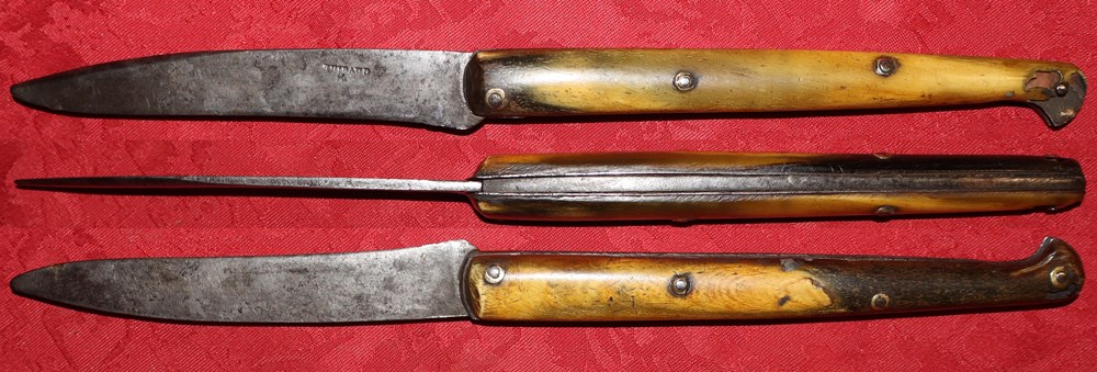 couteaux regionaux laguiole droit sans mouche thibaud