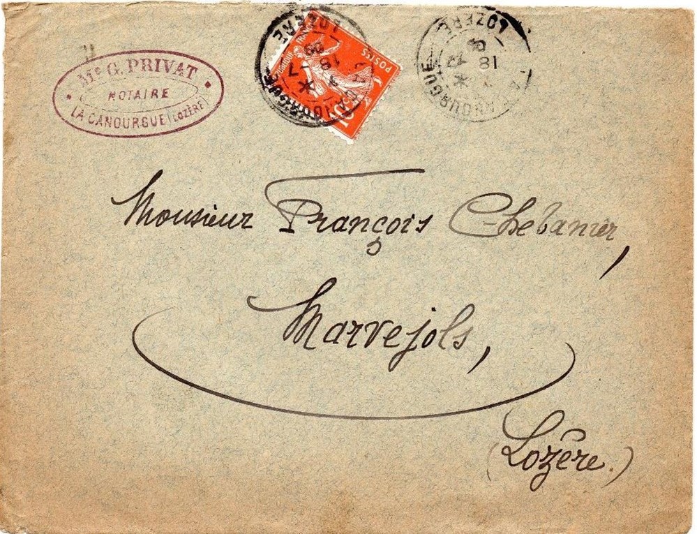 Privat Gabriel (1909) documents anciens factures commerciaux privat gabriel 1909
