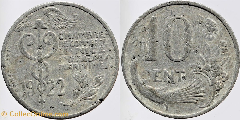 monnaies monde france 06 nice 10 centimes