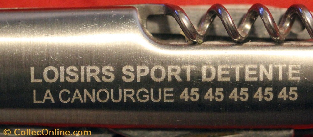 couteaux regionaux couteau publicitaire pour canourgue